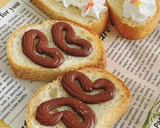 【シアワセを呼ぶ。塩チョコトースト♪】作り方10写真