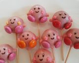 簡単 カービィ ロリポップ チョコ作り方5写真