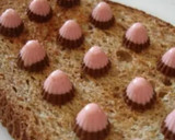 【シアワセを呼ぶ。塩チョコトースト♪】作り方8写真