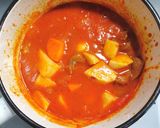 牛すじ肉のトマト煮◎五反田かね将風作り方5写真