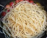ミニトマトのペペロンチーノ作り方7写真