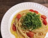 ミニトマトのペペロンチーノ作り方8写真