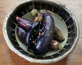 茄子の粒マスタード漬け作り方3写真