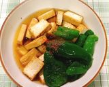 ピーマンと厚揚げの揚げ浸し作り方5写真