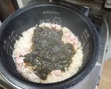 ベーコンと海苔の炊き込みご飯作り方3写真