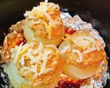 旬の玉ねぎで♡鶏ひき肉と玉ねぎの蒸し焼き作り方7写真