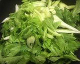 セロリの揚げ浸し風作り方1写真