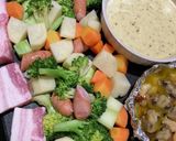ホットプレートチーズフォンデュ作り方3写真