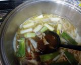 カレーうどん(豚肉、ネギ3種使用)作り方10写真