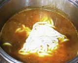 カレーうどん(豚肉、ネギ3種使用)作り方14写真