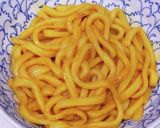 カレーうどん(豚肉、ネギ3種使用)作り方17写真