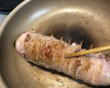 ニラとチーズの豚バラ巻き☆作り方8写真