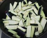茄子と牛肉のオイスターソース炒め煮作り方5写真