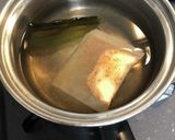ほうれん草とふわふわ卵のスープ作り方2写真