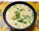 ふんわり卵と菜の花のにゅうめん作り方7写真