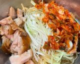 中華風　冷やし混ぜ麺作り方6写真