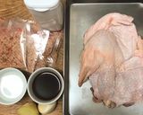 鶏のから揚げ/にんにく醤油おかか味作り方1写真