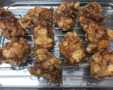 鶏の塩から揚げ/にんにく黒胡椒味作り方8写真