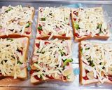 冷凍作りおきトースト★ナポリタン風作り方4写真