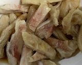 豚ミミと大根の皮でなんちゃって青椒肉絲作り方1写真