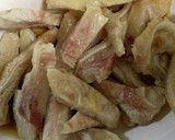 豚ミミと大根の皮でなんちゃって青椒肉絲作り方1写真