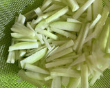 豚ミミと大根の皮でなんちゃって青椒肉絲作り方2写真