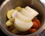 レンジで時短☆肉じゃが☆めんつゆ作り方3写真