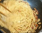 にんにくを効かせたカルボナーラ作り方13写真