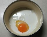 りんごとクリームチーズの蒸しケーキ作り方3写真