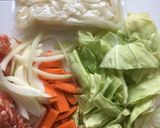 はるちゃんのよくばりソースで焼きうどん作り方1写真