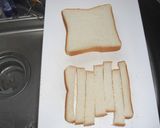 食パンで　“カリカリ”スティックラスク作り方1写真