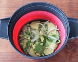 おうちごはん！タラの具だくさん豆乳スープ作り方4写真