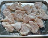 鶏皮の油を使って鶏むね肉の片栗粉焼き作り方3写真