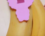 クッキー型で簡単☆お絵かきバナナ☆作り方1写真