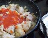 チリソースもエビもなし 鶏チリ作り方6写真