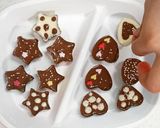 超時短。アルミカップチョコ。作り方3写真
