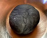 薬味たっぷり！竹炭餃子作り方5写真