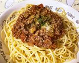 超簡単！ミートソースのパスタ作り方9写真