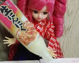 リカちゃん♡ヤリイカわさび菜にんにく醤油作り方5写真