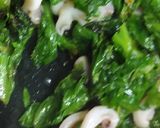 リカちゃん♡ヤリイカわさび菜にんにく醤油作り方11写真