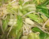 キャベツたっぷりカレー焼きそば作り方3写真