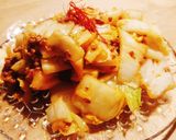 15分で夕食★少量ひき肉と白菜炒め★時短作り方4写真