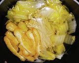 白菜と油揚げ☆簡単☆白だし煮作り方3写真
