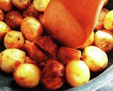 小芋の甘味噌炒め作り方5写真