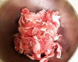 母の生姜焼き作り方1写真