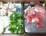 創味シャンタンで作る豚ネギ塩炒め作り方1写真