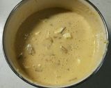 りんごとクリームチーズの蒸しケーキ作り方6写真