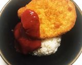 大満足!貧乏オムライス作り方1写真
