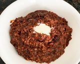 簡単　朝食　チョコオートミール作り方5写真