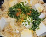 はくさいと豆腐の卵とじ煮作り方4写真
